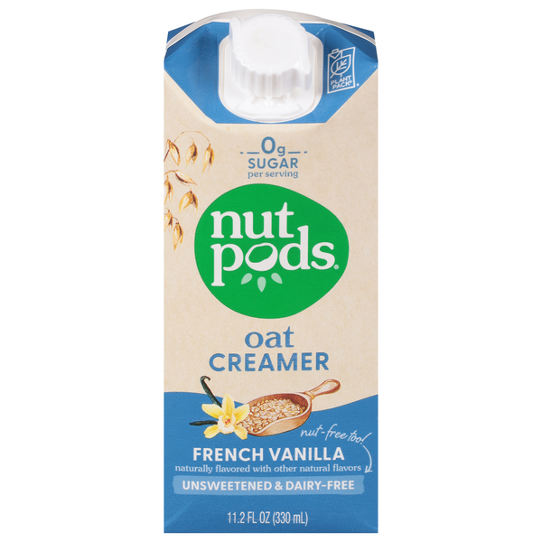 Hot Cereal & Pancake Mixes nutpods Oat Creamer, French Vanilla, Dairy-Free, Unsweetened hero