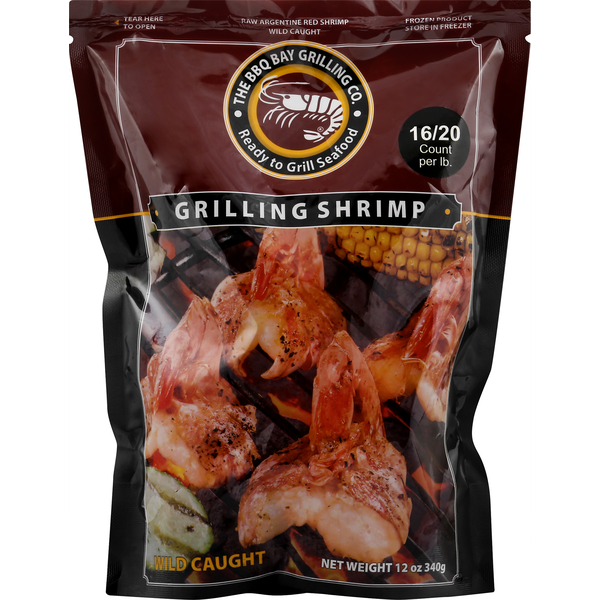 Seafood Counter The BBQ Bay Grilling Company Grilling Shrimp hero