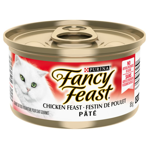 Cat Food & Care Fancy Feast Dishware Pâté Chicken Feast hero