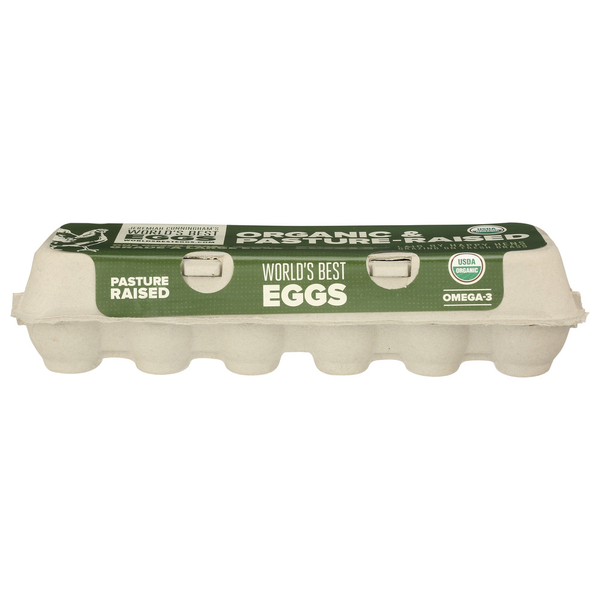 Eggs World's Best Eggs Organic, Pasture-Raised Eggs hero