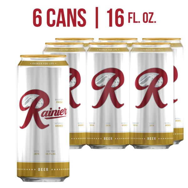 Beers & Coolers Rainier Lager hero