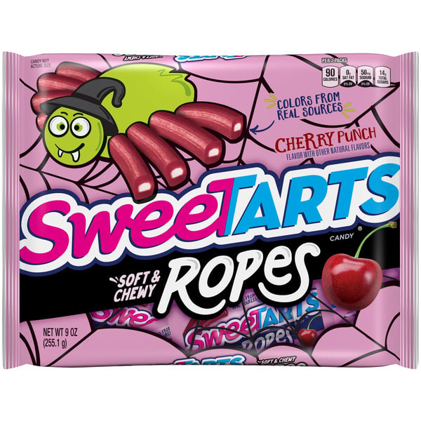 Candy & Chocolate SweeTARTS Candy, Cherry Punch, Ropes hero