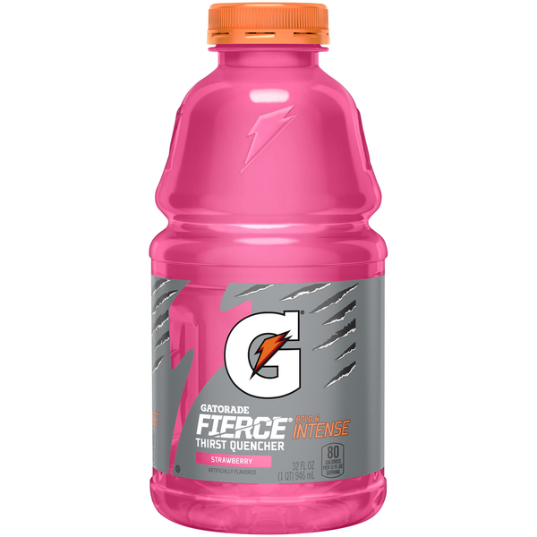 Energy & Sports Drinks Gatorade Strawberry Artificially Flavored Thirst Quencher hero