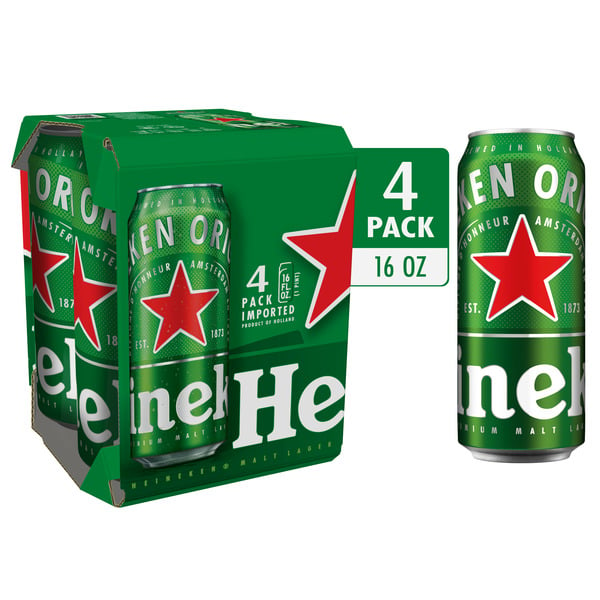 Import Beer Heineken Original Lager Beer hero