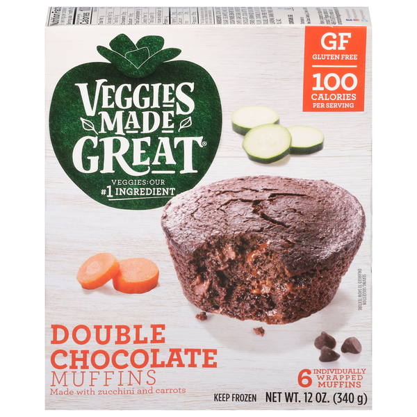 Frozen Breakfast Veggies Made Great Muffins, Double Chocolate hero