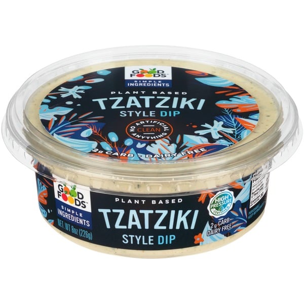 Good Foods Plant Based Tzatziki Style Dip hero