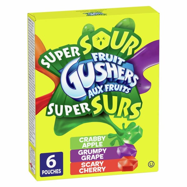 Candy & Chocolate Gushers Super Sour hero