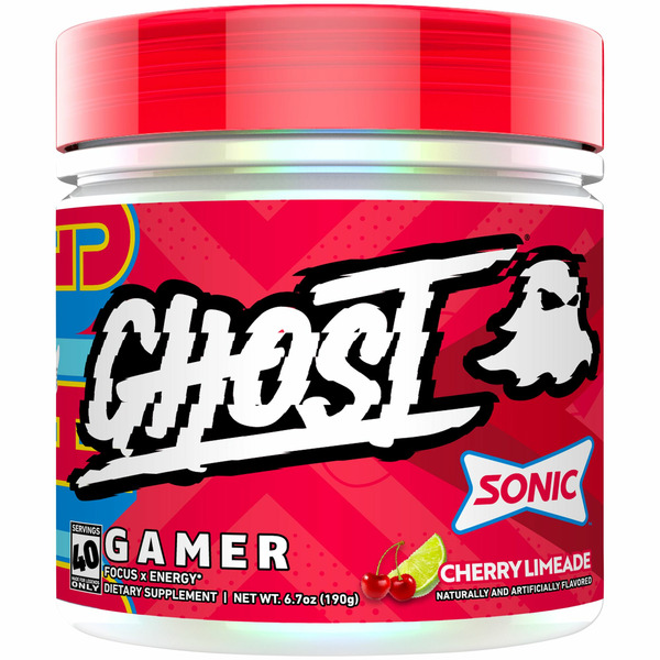 GHOST Cherry Limeade Gamer Dietary Supplement hero