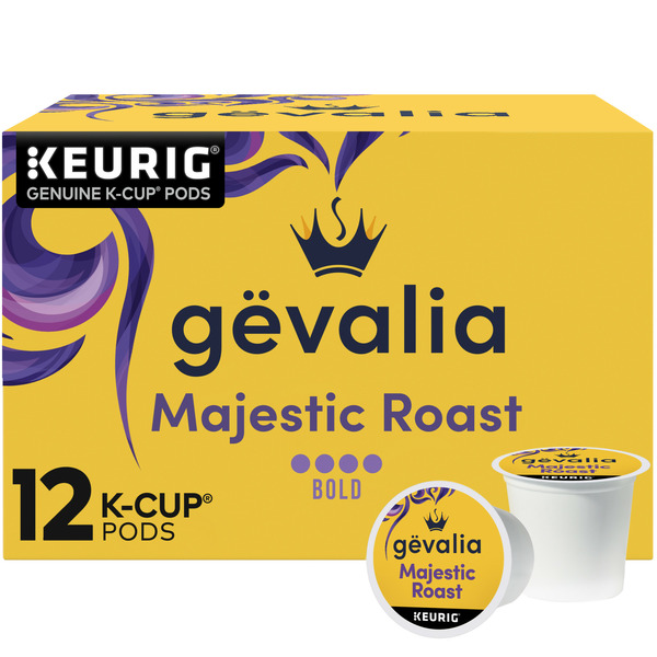 Coffee Gevalia Majestic Roast Bold Dark Roast Keurig K-Cup® Coffee Pods hero