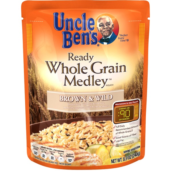 Instant Foods Ben's Original READY WHOLE GRAIN MEDLEY Brown & Wild hero