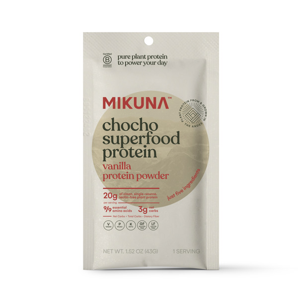 Mikuna Vanilla Chocho Protein Powder hero