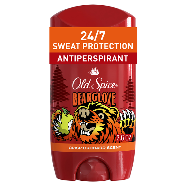 Deodorant Old Spice Anti-Perspirant Deodorant for Men, Bearglove hero