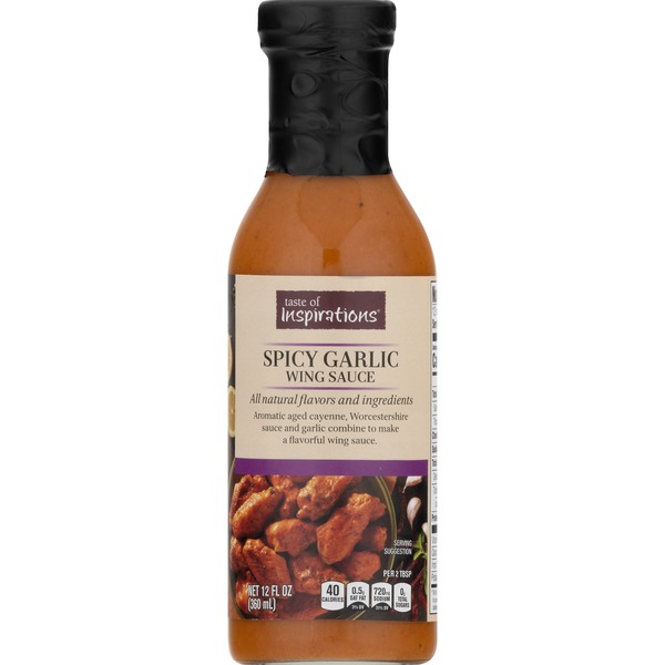 Marinades & Meat Preparation Taste of Inspirations Spicy Garlic Wing Sauce hero