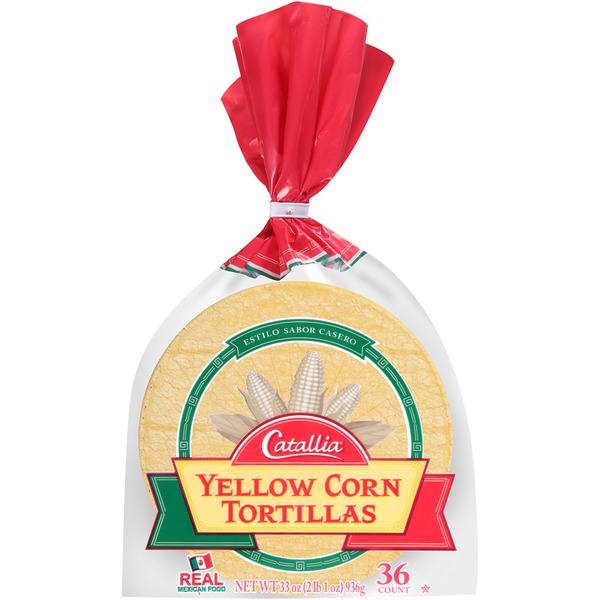 Chips & Pretzels Catallia Yellow Corn Tortillas hero