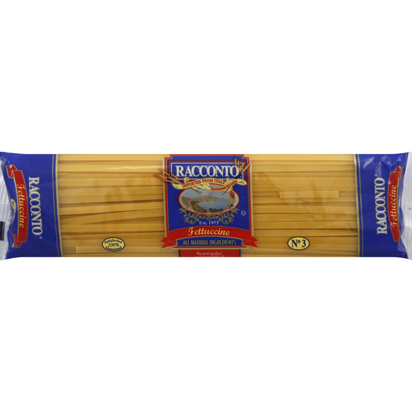 Dry Pasta Racconto Italian Foods Fettuccine, No. 3 hero