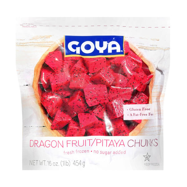 Fresh Fruits Goya Dragon Fruit, Pitaya Chunks, Frozen hero