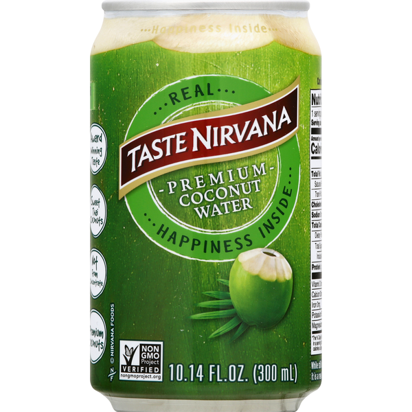 Water, Seltzer & Sparkling Water Taste Nirvana Coconut Water, Premium hero