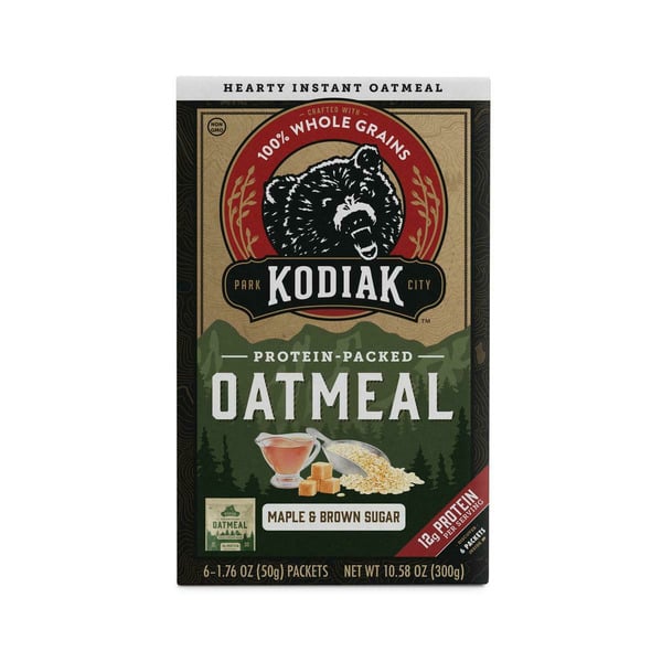 Instant Foods Kodiak Maple Brown Sugar Oatmeal Packet hero