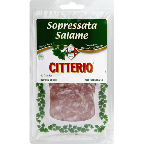 Lunch Meat Citterio Salame, Sopressata hero