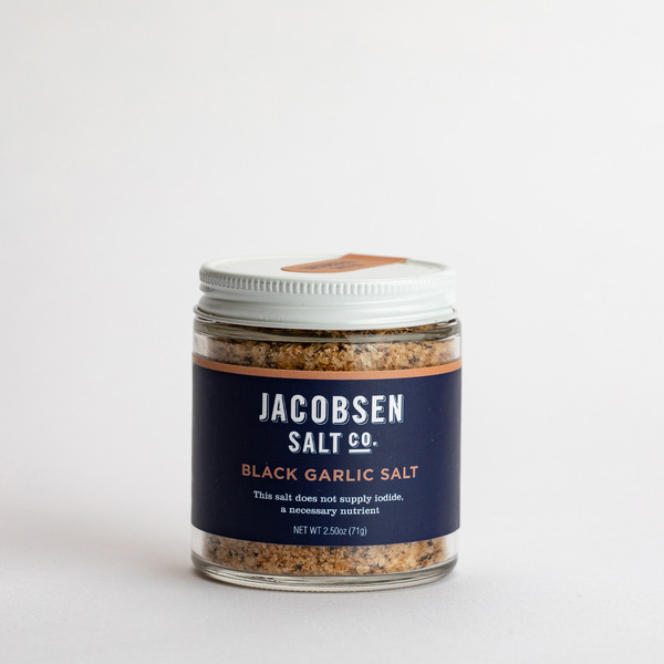 Spices & Seasonings Jacobsen Salt Co. Infused Black Garlic Salt hero