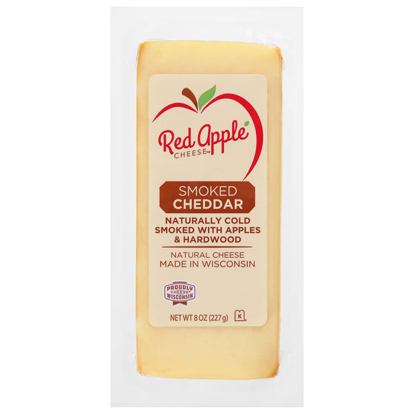 Packaged Cheese Red Apple Cheese Cheese, Cheddar, Smoked hero