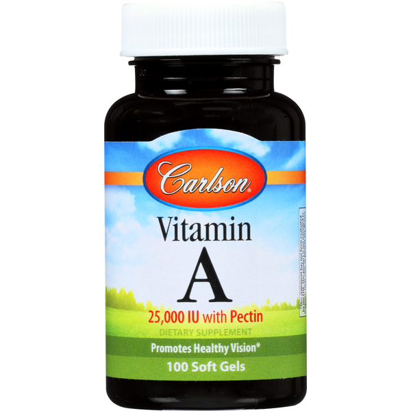 Vitamins & Supplements Carlson Vitamin A hero