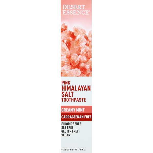 Beauty Desert Essence Toothpaste, Pink Himalayan Salt, Creamy Mint hero