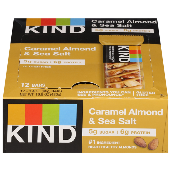 Energy & Granola Bars KIND Caramel Almond & Sea Salt hero