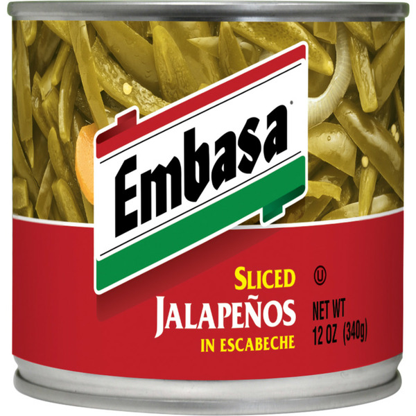 Latino Foods Embasa Sliced Jalapenos in Escabeche hero