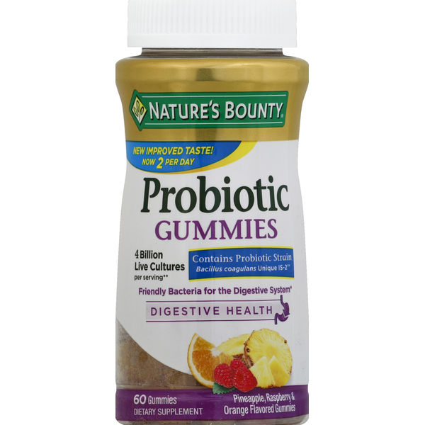 Vitamins & Supplements Nature's Bounty Probiotic, Gummies hero