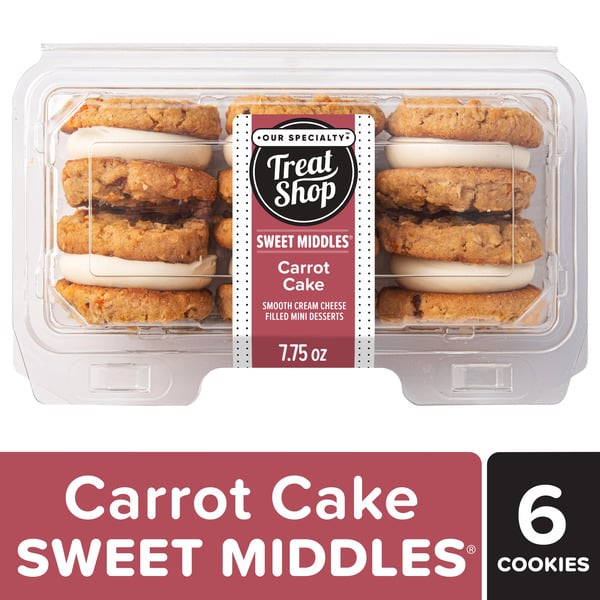 Bakery Desserts Our Specialty Carrot Cake Sweet Middle Sandwich Cookies hero