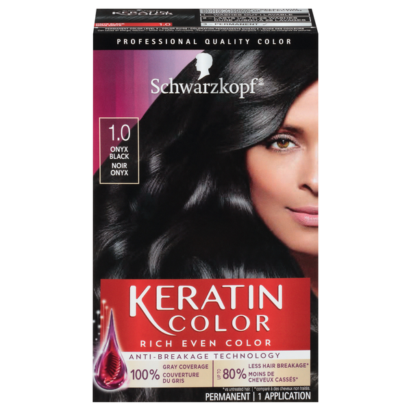 Hair Care Schwarzkopf Intense Caring Color Onyx Black with K-Bond-Plex hero