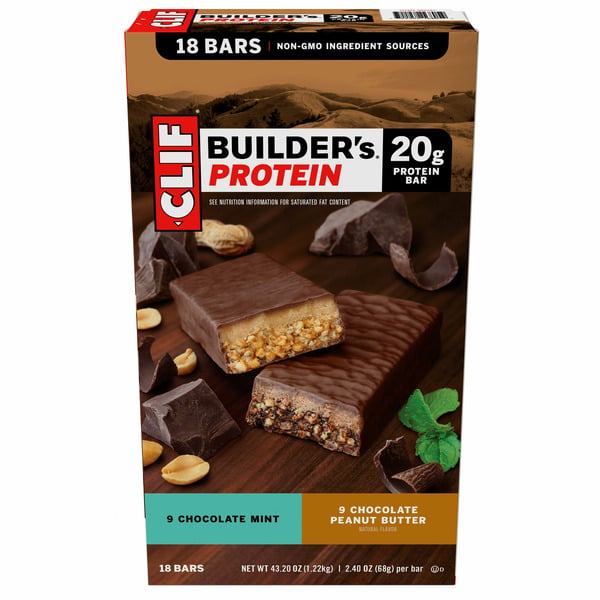 Protein & Meal Replacements CLIF BAR Builders Protein, 18 ct hero