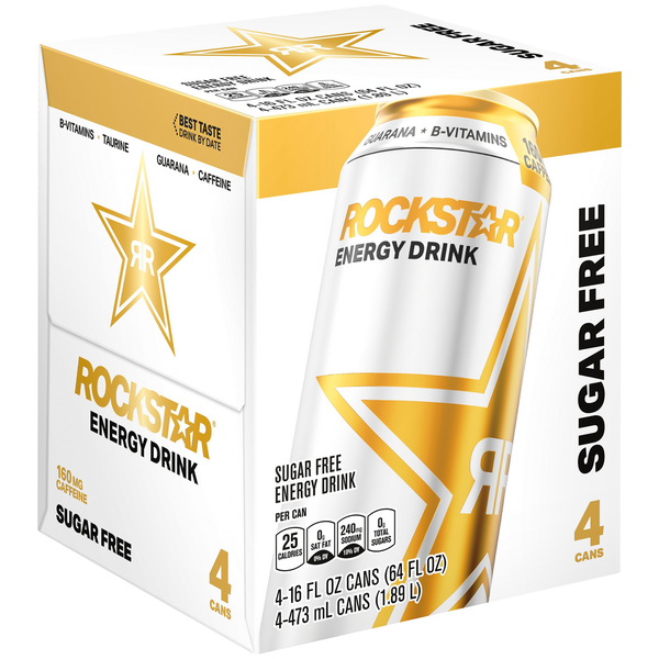 Energy & Sports Drinks Rockstar Sugar Free Energy Drink hero