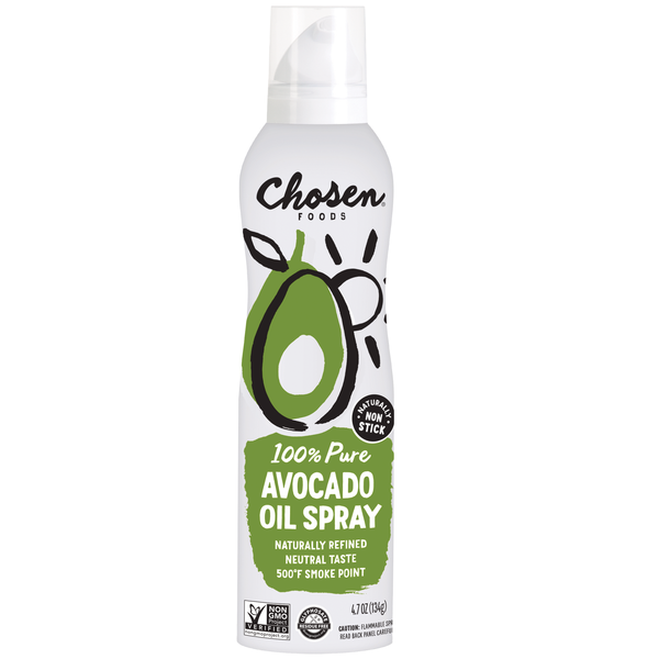 Salad Dressing, Oils & Vinegars Chosen Foods 100% Pure Avocado Oil Spray hero