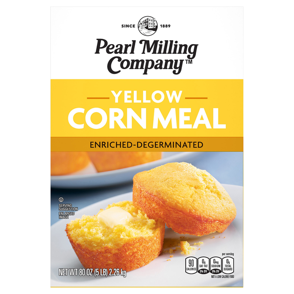 Pearl Milling Company Corn Meal, Yellow hero