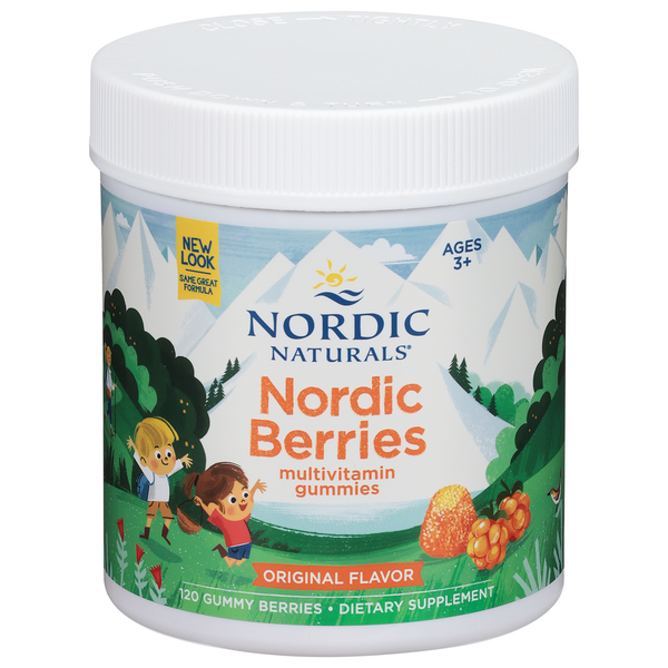 Vitamins & Minerals Nordic Naturals Nordic Berries, Multivitamin, Gummies, Original Flavor hero