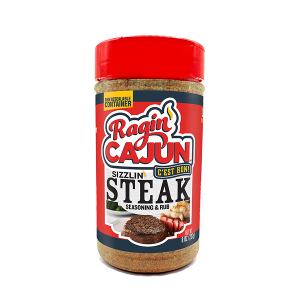 Spices & Seasonings Ragin Cajun "Sizzlin' Steak" Seasoning & Rub hero