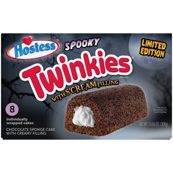 Cookies & Cakes Hostess Spooky TWINKIES Halloween Snack Cakes Trick or Treat Pack – hero