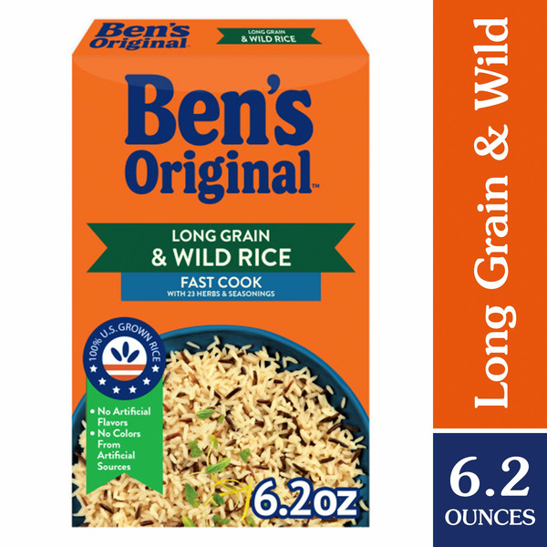 Grains, Rice & Dried Goods Ben's Original Long Grain Rice and Wild Rice Fast Cook Rice hero