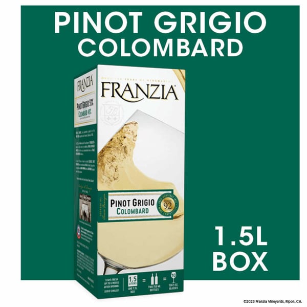 White Wines Franzia Pinot Grigio / Colombard White Wine hero