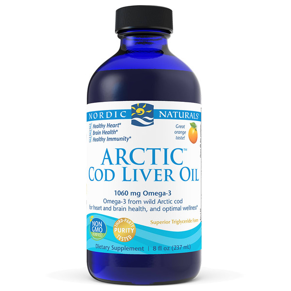 Vitamins & Minerals Nordic Naturals Arctic Cod Liver Oil™ Liquid Orange hero