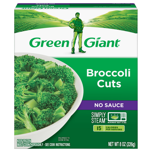 Green Giant Broccoli Cuts, No Sauce hero