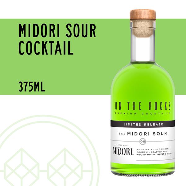 Cocktail Mixes On the Rocks Midori Sour RTD Cocktail hero