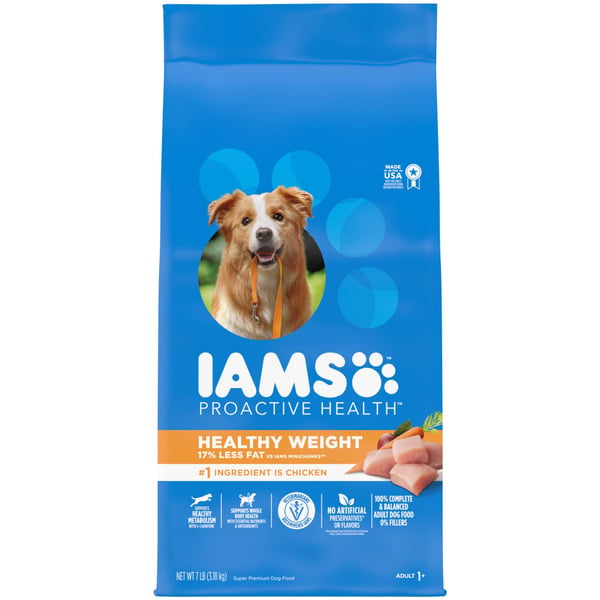 Dry Dog Food IAMS Proactive Health Adult Healthy Weight Control Dry Dog Food with Real Chicken hero