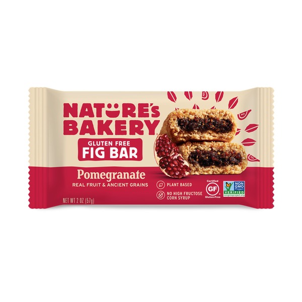 Cookies & Cakes Nature's Bakery Gluten Free Pomegranate Fig Bar hero