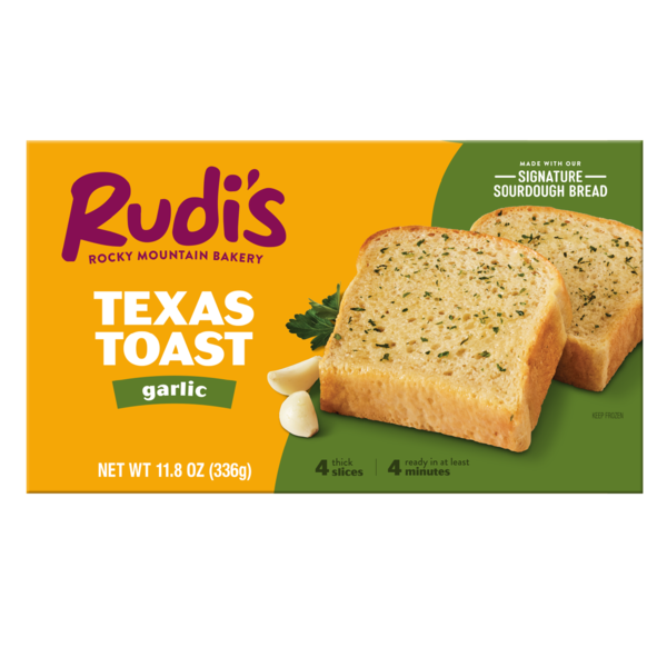 Frozen Breads & Doughs Rudi's Garlic Texas Toast hero