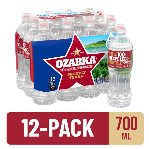 Water, Seltzer & Sparkling Water Ozarka Natural Spring Water hero