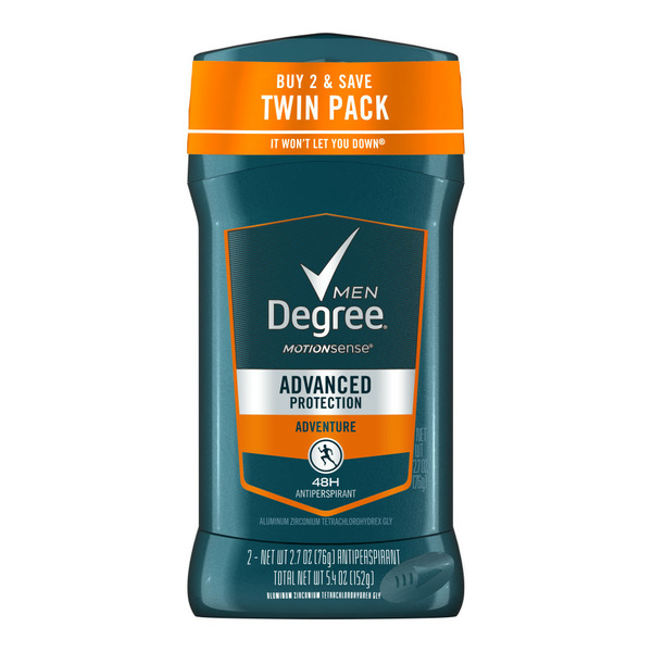 Deodorants Degree 48-Hour Antiperspirant Adventure hero