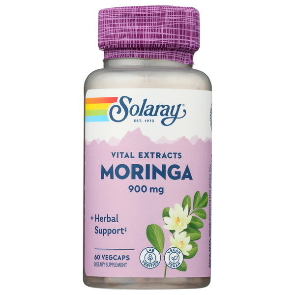 Food Supplements Solaray Moringa Leaf Extra hero